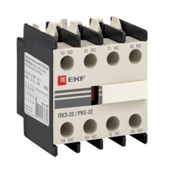 Изображение Приставка контактная ПКЭ-22 2NO+2NC EKF ctr-sc-25
