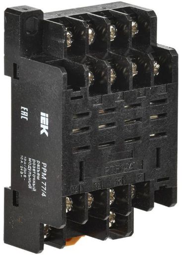 Изображение Разъем модульный РРМ77/4(PTF14A) для РЭК77/4(LY4) IEK RRP10D-RRM-4