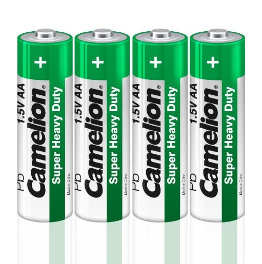 Изображение Элемент питания солевой AA/R6 R6P-SP4G 1.5В SR-4 (уп.4шт) Camelion 1660
