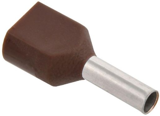 Изображение Наконечник НШВИ(2) 1.5-8 корич. (уп.100шт) IEK UTE10-D2-4-100
