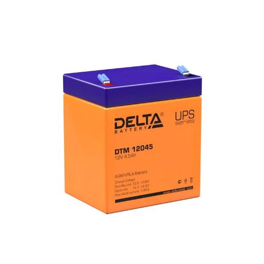 Изображение Аккумулятор UPS 12В 4.5А.ч Delta DTM 12045