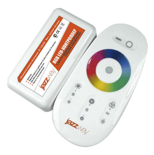 Изображение Контроллер RGB PRC-4000HF WH 12/24В 216/432Вт бел. JazzWay 1007957