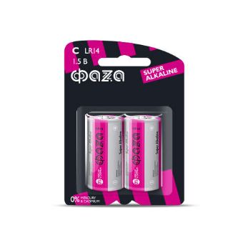 Изображение Элемент питания алкалиновый C/LR14 1.5В Super Alkaline BL-2 (уп.2шт) ФАZА 2858504