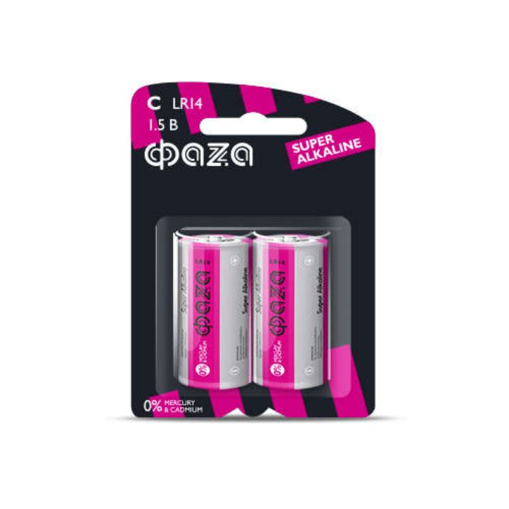 Изображение Элемент питания алкалиновый C/LR14 1.5В Super Alkaline BL-2 (уп.2шт) ФАZА 2858504