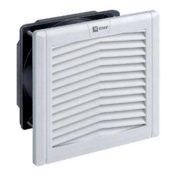 Изображение Вентилятор с фильтром 52 куб.м./ч 124x124мм IP54 PROxima EKF FAN52F
