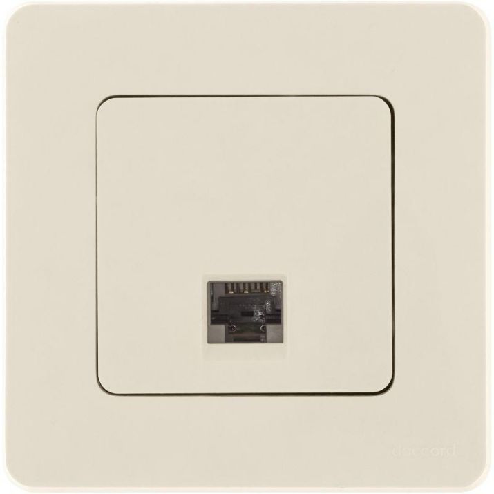 Изображение Розетка компьютерная Inspiria RJ45 кат.5E UTP сл. кость Leg 673826