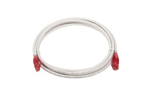 Изображение Патч-корд U/UTP кат.5e LSZH 3м PC-LPM-UTP-RJ45-RJ45-C5e-3M-LSZH-GY сер. Hyperline 42273