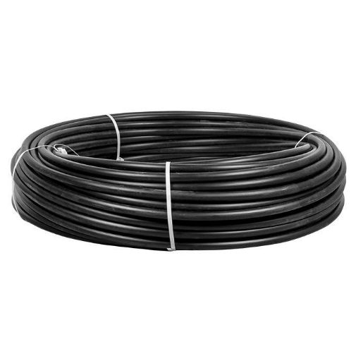 Изображение Труба гладкая ПНД жесткая d20мм черн. (уп.100м) PROxima EKF tpndg-20