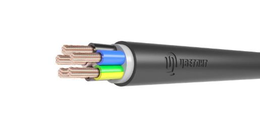 Изображение Кабель ППГнг(А)-HF 5х25 МК (N PE) 0.66кВ (м) Цветлит 00-00140606