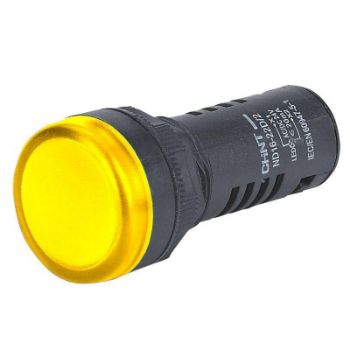 Изображение Индикатор ND16-22D/2 желт. AC/DC 230В (R) CHINT 593076