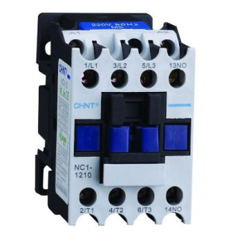 Изображение Контактор NC1-1210 12А 400В/АС3 1НО 50Гц (R) CHINT 221373