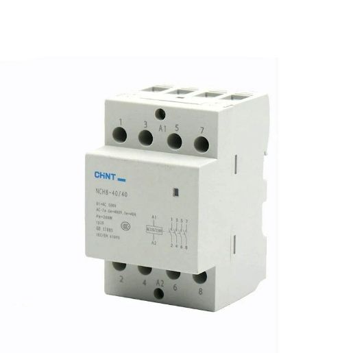Изображение Контактор модульный NCH8-40/40 40А 4НО AC 220/230В 50Гц (R) CHINT 256099
