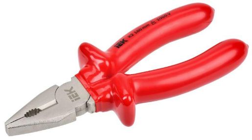 Изображение Пассатижи диэлектрические Profi 160мм 1000В ARMA2L 3 IEK A2L3-PL20-K2-160