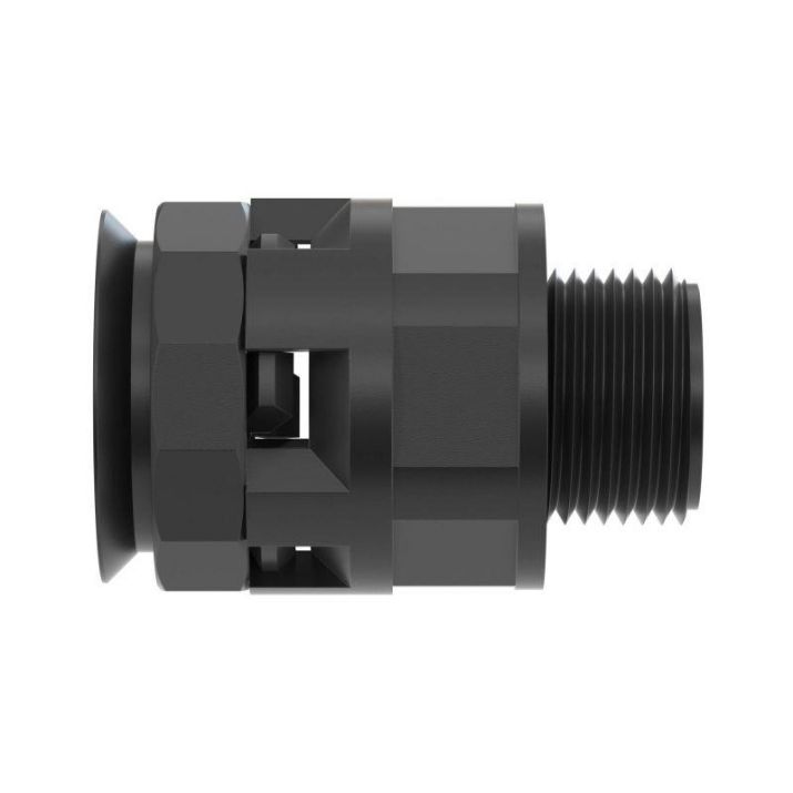 Изображение Переходник труба-коробка DN 17мм М20х1.5 полиамид черн. IP66 DKC PAM17M20N