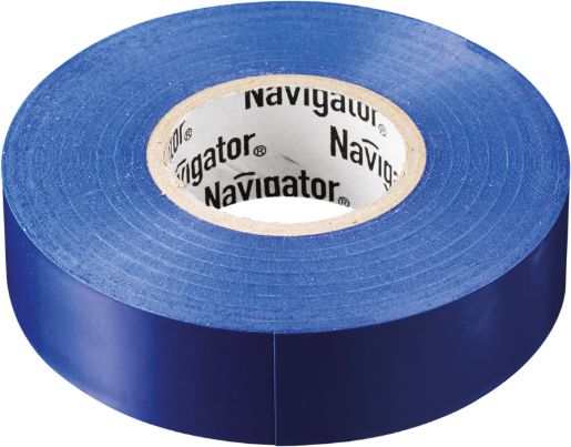 Изображение Изолента ПВХ 15мм (рул.20м) син. NIT-B15-20/B Navigator 71107
