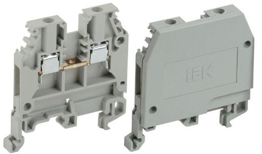 Изображение Зажим наборный ЗНИ-2.5кв.мм (JXB24А) сер. IEK YZN10-002-K03