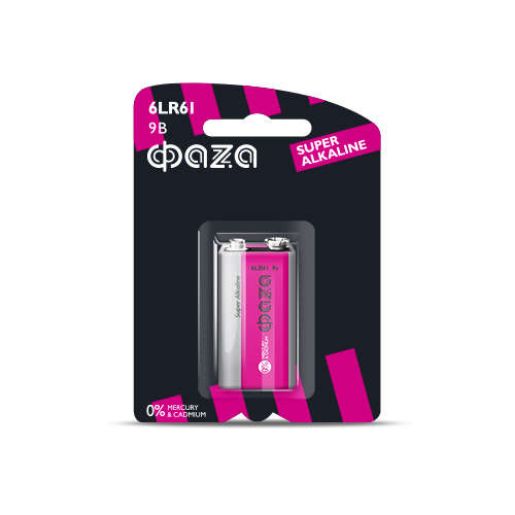 Изображение Элемент питания алкалиновый "крона" 6LR61 9В Super Alkaline BL-1 ФАZА 2858412