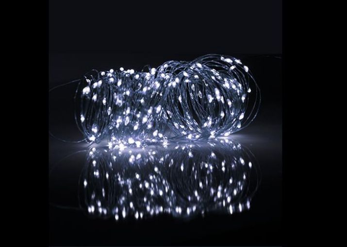 Изображение Светильник светодиодный SLR-G03-200W садовый нить 200LED холод. бел. на солнечн. батарее ФАZА 5033337