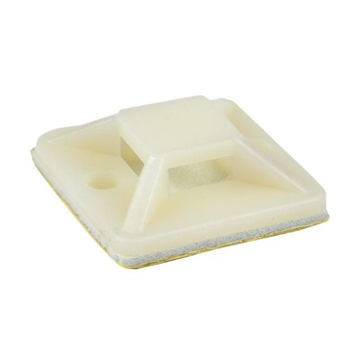 Изображение Площадка самоклеящаяся 30х30мм бел. (уп.100шт) EKF plc-30x30