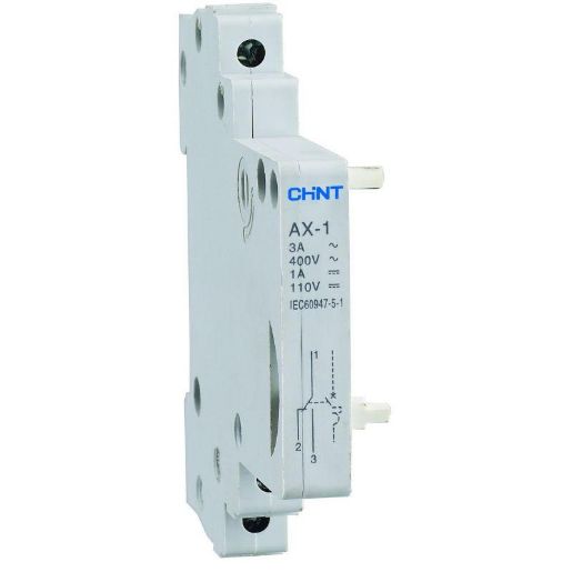 Изображение Контакт вспомогательный AX-1 для DZ158 (R) CHINT 158999