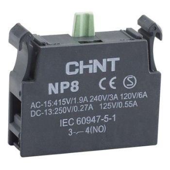 Изображение Блок контактный 1НО для NP8 (R) CHINT 669998