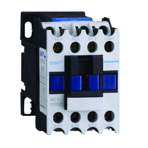 Изображение Контактор NC1-1210Z 12А DC 24В 1НО (R) CHINT 221437