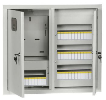 Изображение Корпус металлический ЩУРв-3/48 (550х610х165мм) IP31 TITAN IEK MKM35-V-48-31-ZO