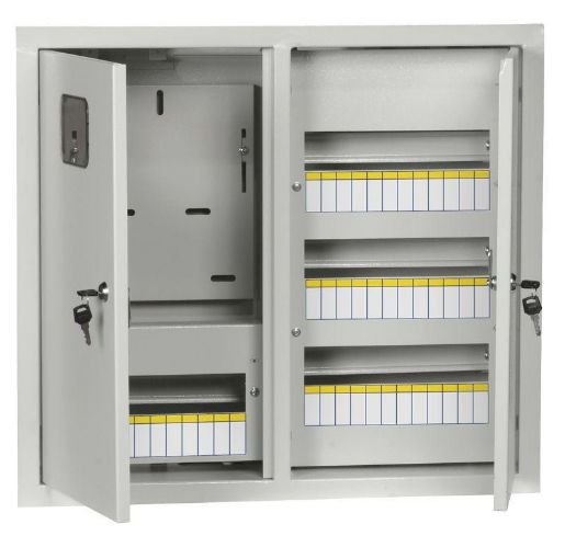 Изображение Корпус металлический ЩУРв-3/48 (550х610х165мм) IP31 TITAN IEK MKM35-V-48-31-ZO