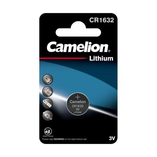 Изображение Элемент питания литиевый CR1632 BL-1 (блист.1шт) Camelion 5227