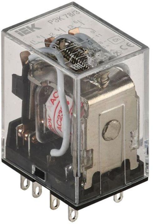 Изображение Реле РЭК 78-3 5А 220В AC IEK RRP20-3-05-220A