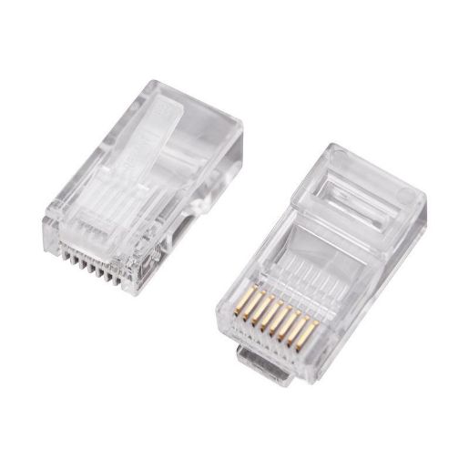 Изображение Джек комп. 8P-8C кат.5е (уп.100шт) Rexant 05-1021