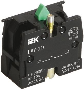 Изображение Блок контактный 1з для LAY5 IEK BDK21