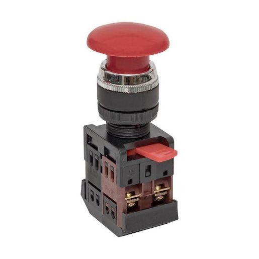 Изображение Кнопка "Грибок" AEA-22 NO+NC красн. EKF pbn-aea-r