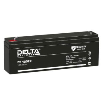 Изображение Аккумулятор ОПС 12В 2.2А.ч Delta DT 12022