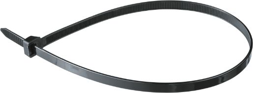 Изображение Хомут кабельный 71 346 NCT-076-400-100/BL 7.6х400 нейл. черн. (уп.100шт) Navigator 71346