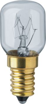 Изображение Лампа накаливания 61 207 NI-T25-15-230-E14-CL (для духовых шкафов) Navigator 61207