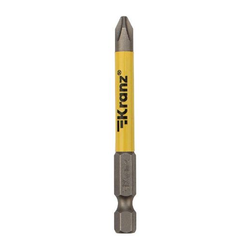 Изображение Бита для шуруповерта PH2х70мм (уп.1шт) Kranz KR-92-0416-1