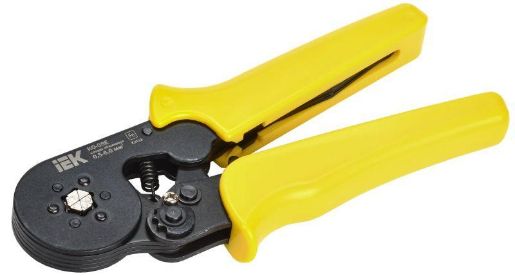 Изображение Клещи для обжима КО-08Е 0.5-6.0кв.мм шестигранные IEK TKL10-D6
