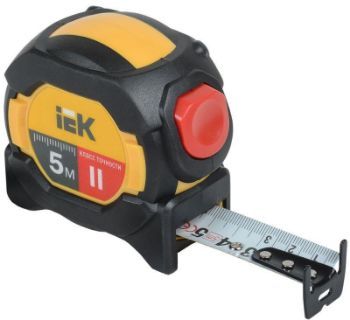 Изображение Рулетка измерительная Professional 5м IEK TIR10-3-005