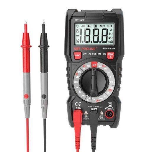 Изображение Мультиметр цифровой KT 830L "PROLINE" КВТ 79127