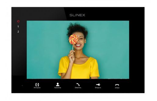 Изображение Видеодомофон SQ-07MTHD черн. Slinex 00087831