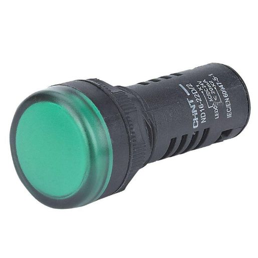 Изображение Индикатор ND16-22D/2 зел. AC/DC 230В (R) CHINT 593077