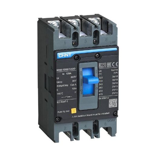 Изображение Выключатель автоматический 3п 125А 25кА NXM-125S (R) CHINT 131363