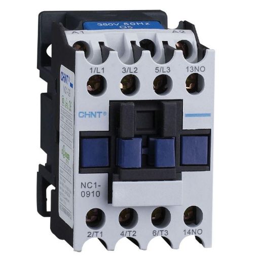 Изображение Контактор NC1-0910 9А 230В/АС3 1НО 50Гц (R) CHINT 221033