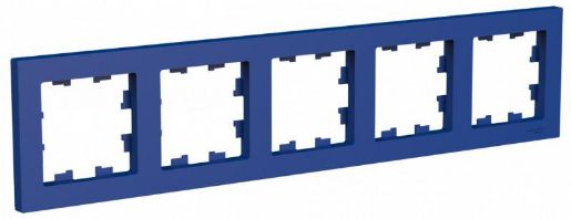 Изображение Рамка 5-пост. AtlasDesign универс. аквамарин SE ATN001105