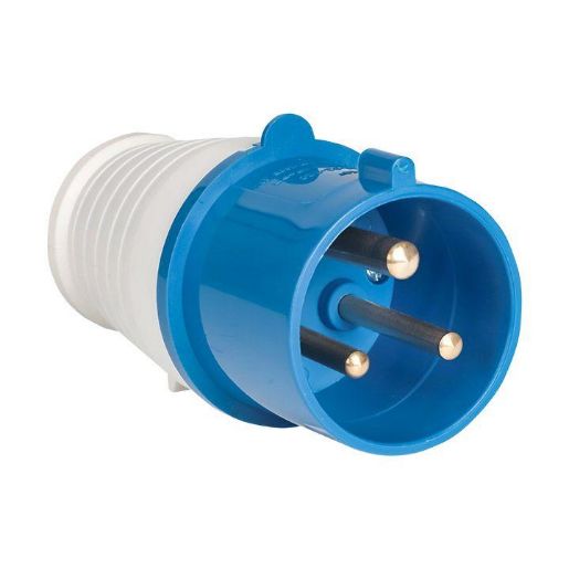 Изображение Вилка переносная 023 32А 2P+PE 220В IP44 EKF ps-023-32-220