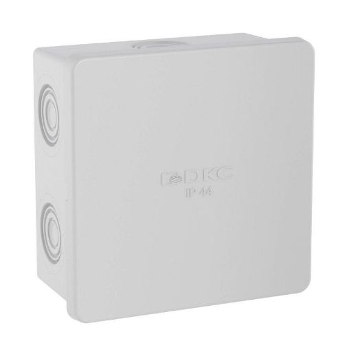 Изображение Коробка распределительная ОП 80х80х40мм IP44 6 каб. ввод DKC 53700