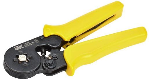 Изображение Клещи для обжима КО-04Е 0.5-6.0кв.мм квадрат IEK TKL10-D4
