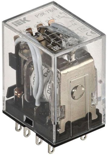 Изображение Реле РЭК 78-4 3А 24В DC IEK RRP20-4-03-024D