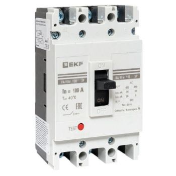 Изображение Выключатель автоматический 3п 100/100А 35кА ВА-99М PROxima EKF mccb99-100-100m
